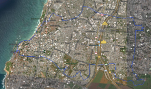 מסלול טיול בדרום תל אביב ובנמל יפו 3-8-2015