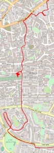 מסלול הטיול בגבעתיים