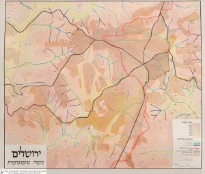 טופוגרפיה של ירושלים